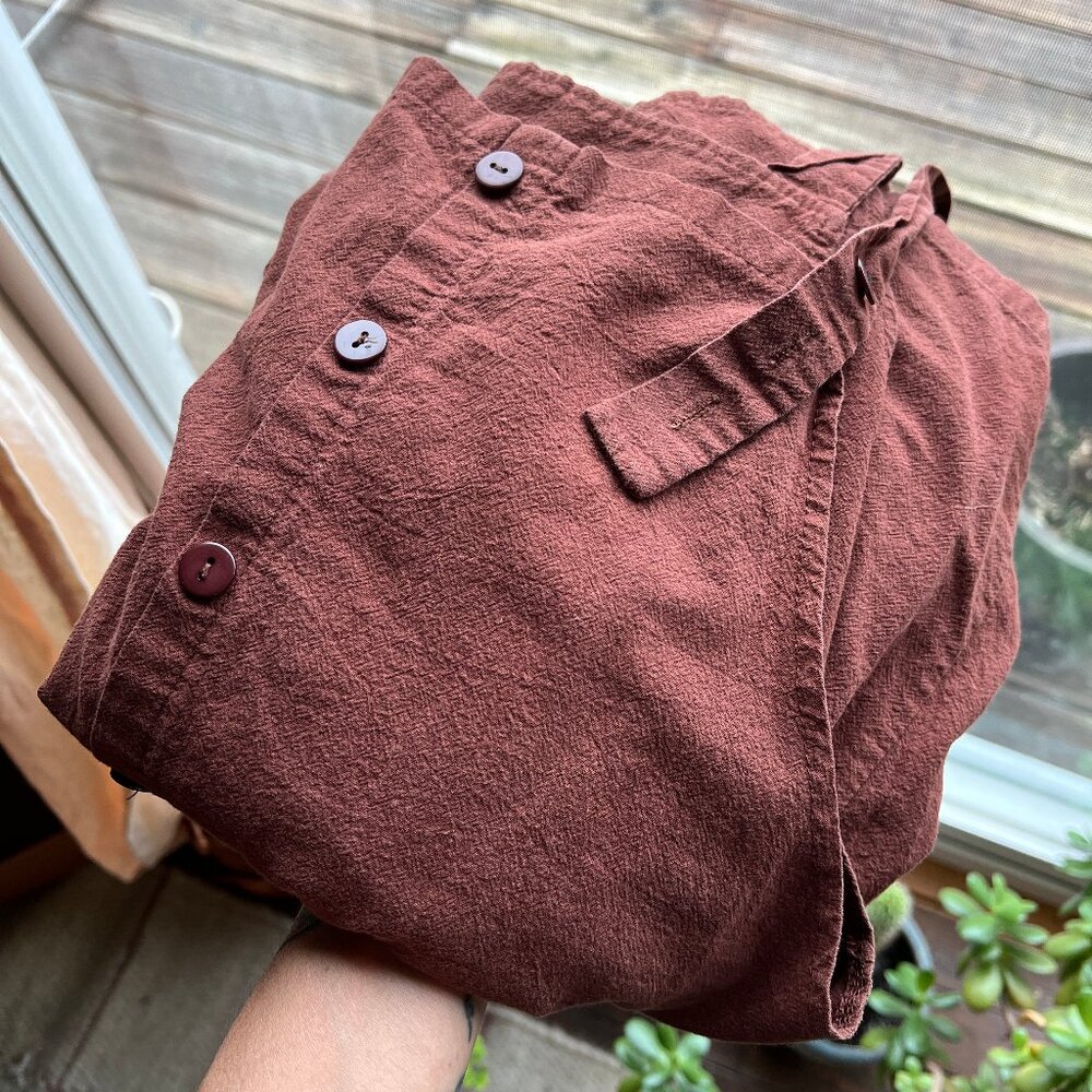 Cotton Linen Jumpsuit Romper